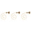 3Pcs Weaving Doorbell Chain For Dogs 4