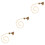 3Pcs Weaving Doorbell Chain For Dogs 5
