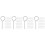 200Pcs Fire Extinguisher Replacement Lock Pins Stainless Steel Silver 6