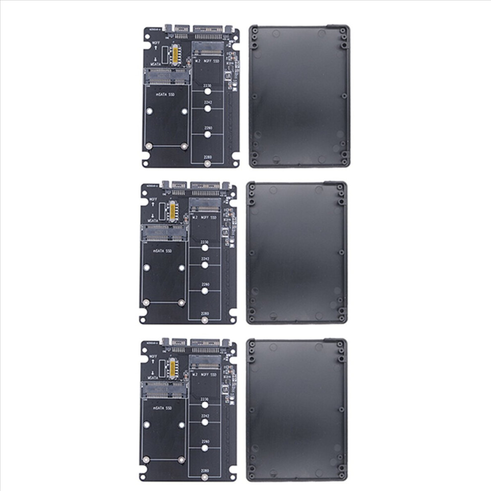 M.2 Ngff Msata Ssd To Sata 3.0 2 In 1 Converter Card Ssd Adapter Card 4851431289641