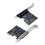 High Quality Parallel Port DB25 25Pin Pcie Riser Card 3