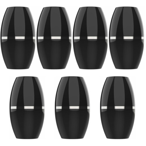 7Pcs Oil Absorbing Volcanic Face Roller Stick Mini Massager 2
