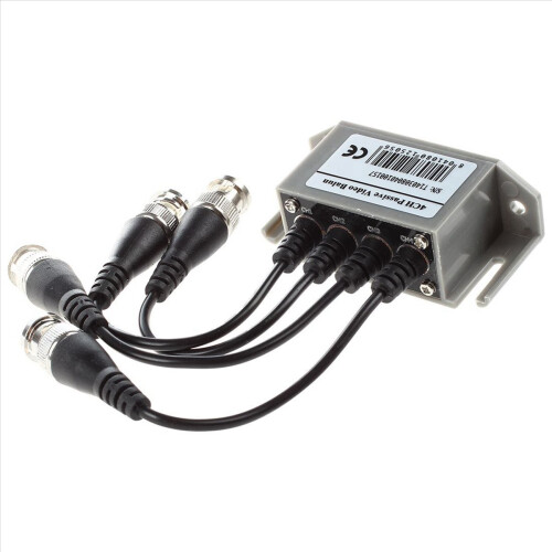 Ricetrasmettitore Passivo 4 Canali til UTP BNC Video Balun 1