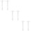3 Pieces T-Shaped Ruler Drawing Student Multi Functional Measuring 9
