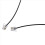 RJ11 6P4C Telefonkabel ADSL-modem 2 meter 4