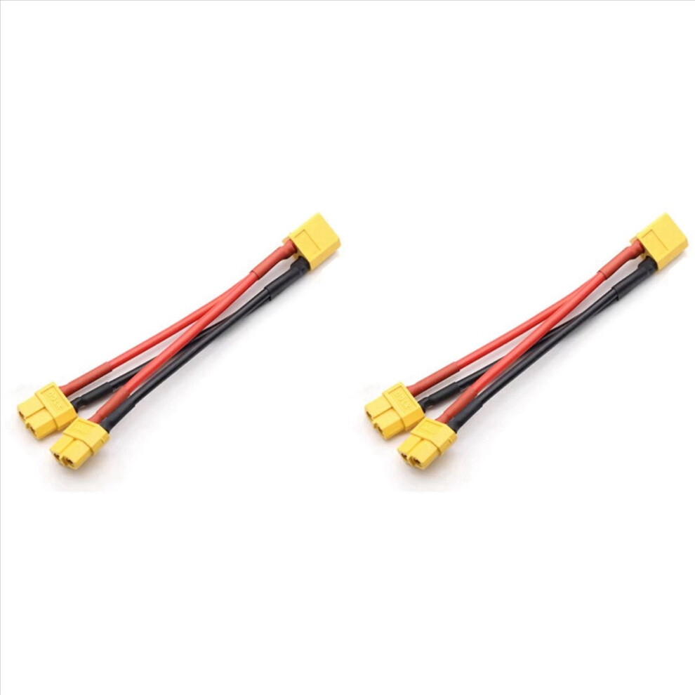 Xt60 Parallel Battery Connector 1 Male To 2 Female For Rc Battery 4851431250597