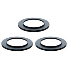 Metal 55mm-77mm kamera Step Up filterringadapter 55-77