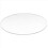 Transparent 3mm thick Mirror Acrylic round Disc Diameter:85mm 2