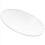 Transparent 3mm thick Mirror Acrylic round Disc Diameter:85mm 3