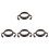 4Pcs Comfortable Black Plastic Baby Bottle Handle Feeding Accessories 8