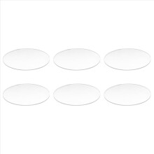 Transparent 3mm thick Mirror Acrylic round Disc Diameter:70mm