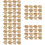 400Pièces Enveloppes Kraft Multicolores Invitation Cadeaux 11