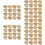 400Pièces Enveloppes Kraft Multicolores Invitation Cadeaux 10