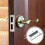 3 Pcs Deadbolt Installation Door Lock Hole Cover Plate 11