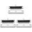 3 Pcs Deadbolt Installation Door Lock Hole Cover Plate 2