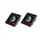 DC12V-24V RGB / RGBW vægmonteret touchpanelcontroller sort 1