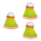 3Pcs Sun Shade Cover With Reflective Stripe And Half Face 8