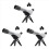 Børne HD astronomisk teleskopkamera med multiokular 1