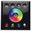 DC12V-24V RGB / RGBW vægmonteret touchpanelcontroller sort 6