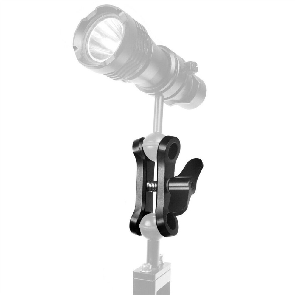 Cnc Butterfly Clip Diving Clamp Connector Ball Head Tripod Light 4712746164026