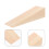 12 Pcs Wooden Wedges For Door Window Installation Triangular Blocks 11