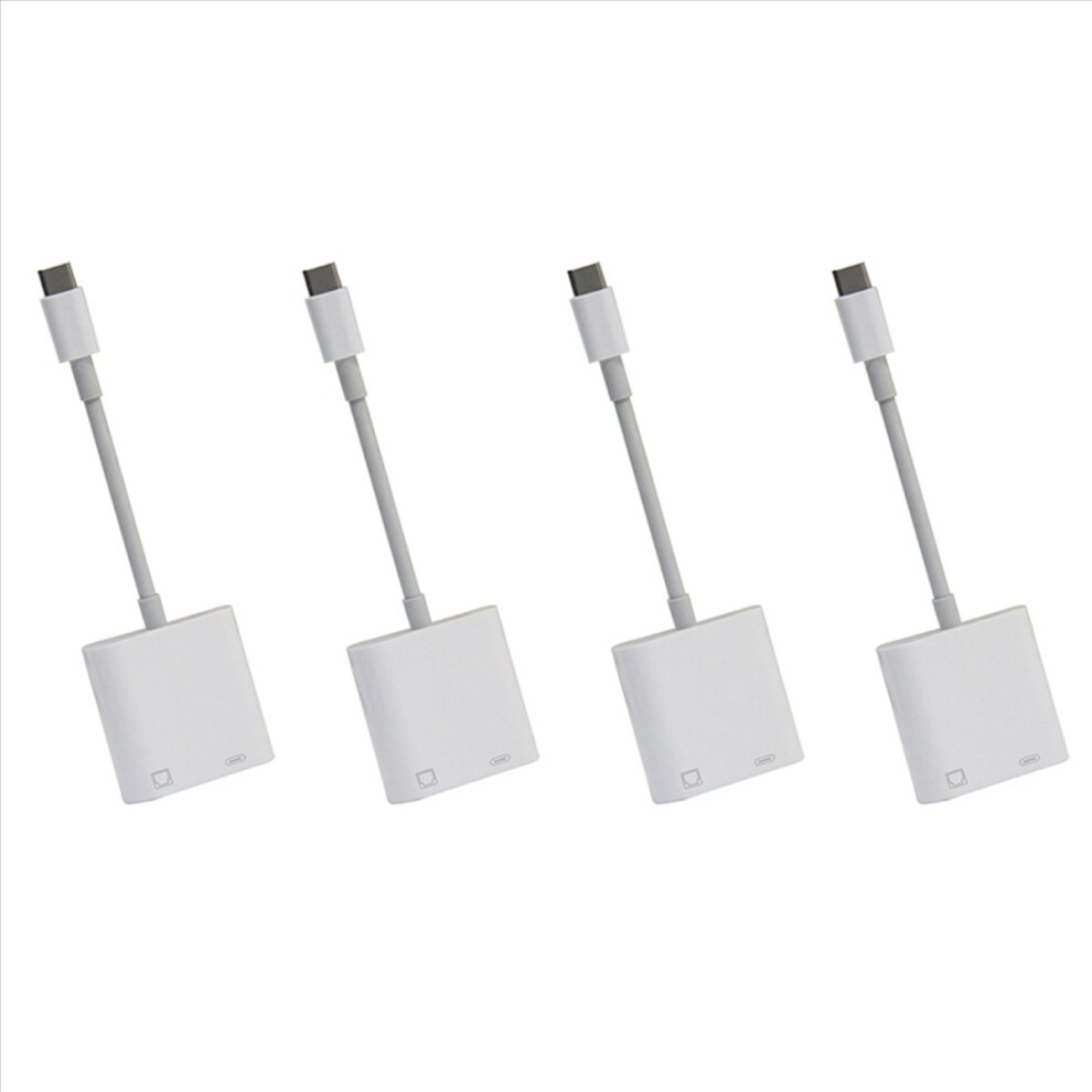 Type C Otg Ethernet Adapter Usb C To Rj45 Ethernet Converter 100Mbs 4712767626916