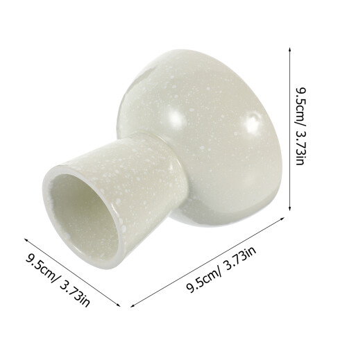 Ceramic Footed Bowl For Fruit Dessert Display Ice Cream Home Use 1