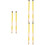 3 Pairs Bamboo Durable Drum Brushes Percussion Sticks 6
