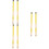 3 Pairs Bamboo Durable Drum Brushes Percussion Sticks 7