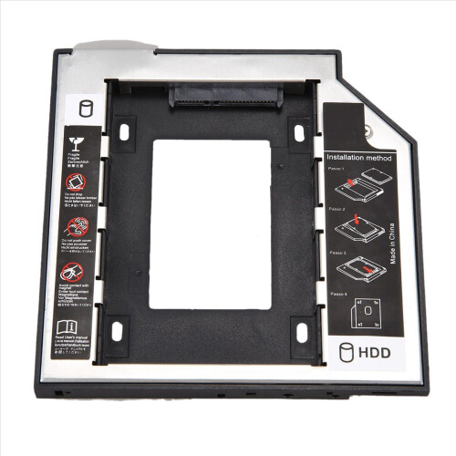Universal SATA 2. harddisk SSD-harddisk 9,5 mm til harddiskbeslag 2