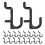 60 Pcs Garage Pegboard Hooks For Hanging Tools 1