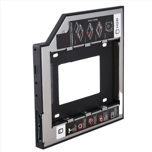 Universal SATA 2. harddisk SSD-harddisk 9,5 mm til harddiskbeslag 2