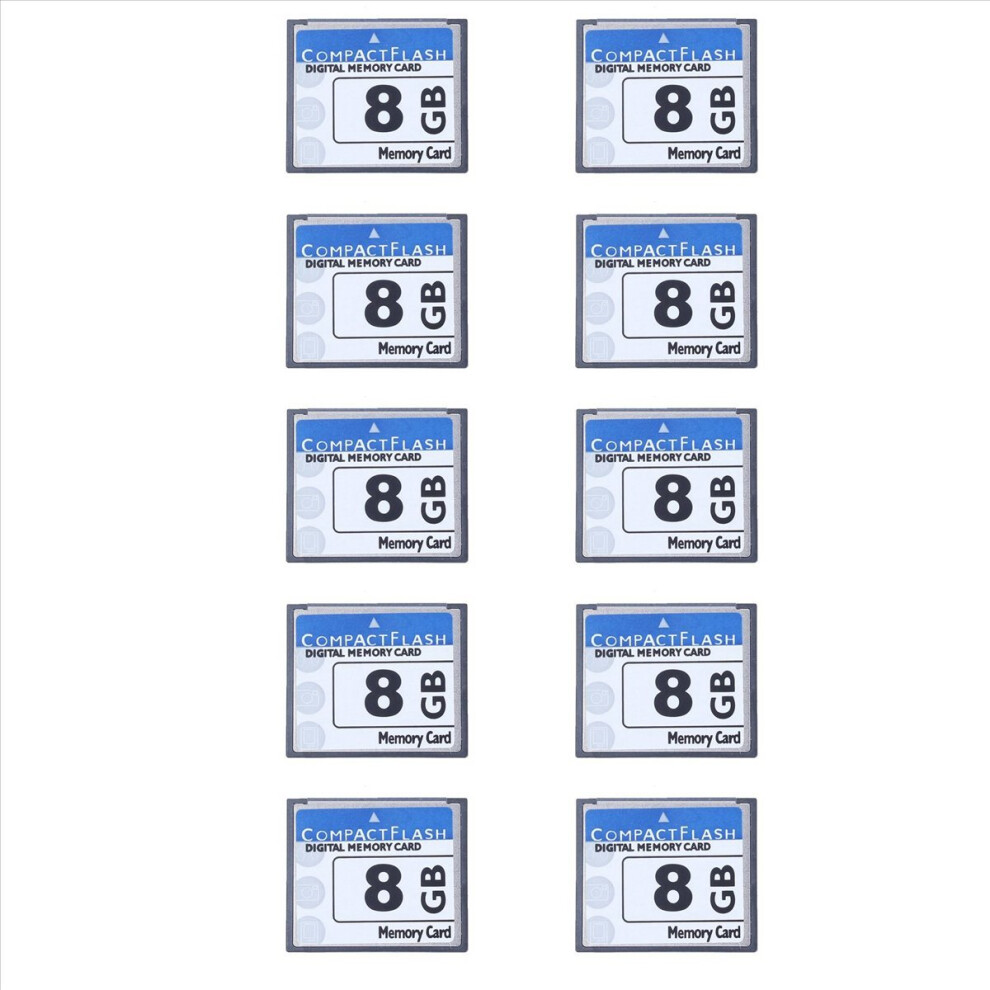 Professional 8Gb Compact Flash Memory Card(&Blue) White/Blue 4712746161551