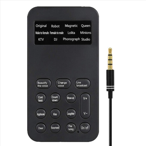 Voice Changer Handheld Microphone Voice Changer (S9) 1