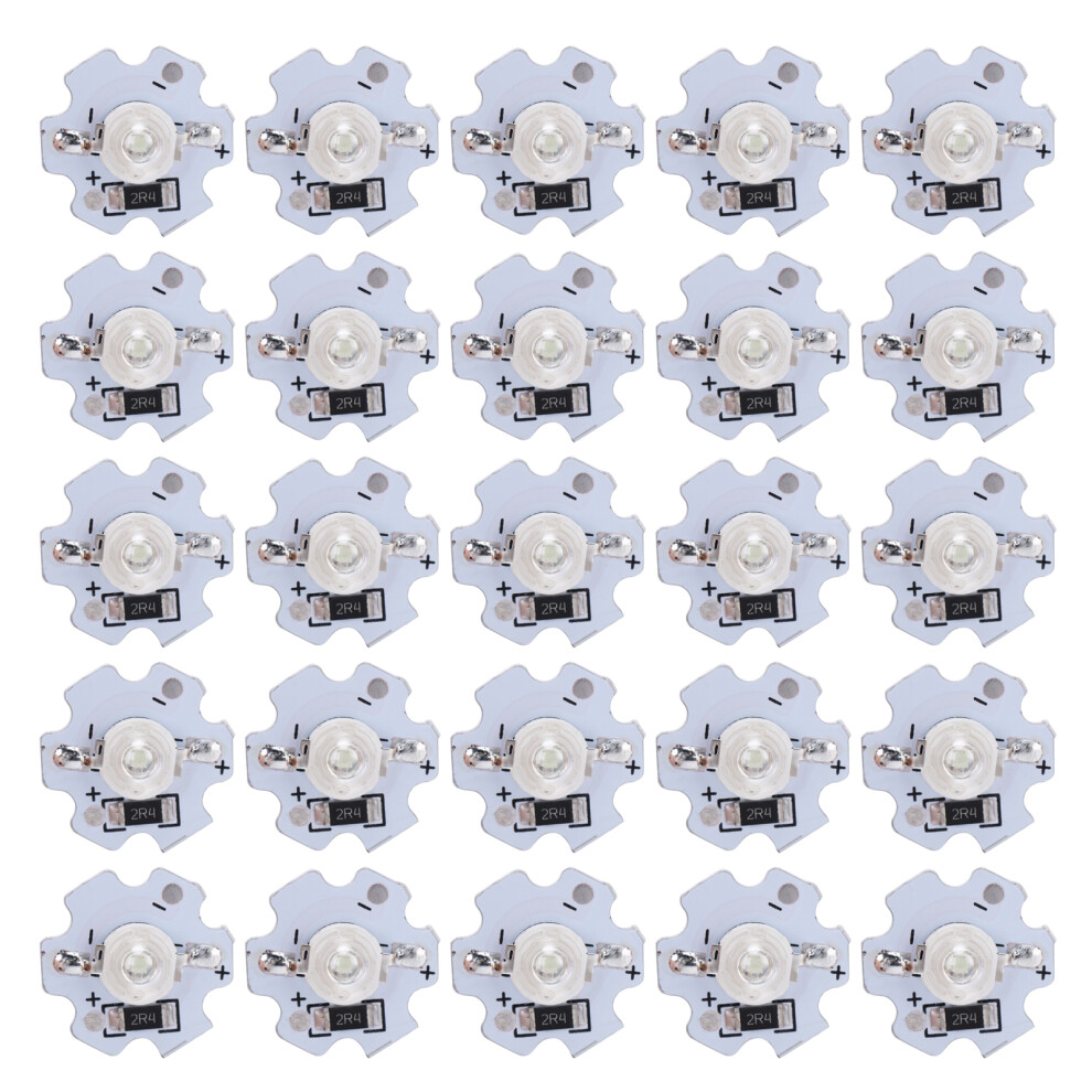 (Warm White 3000â3200K) 25Pcs 5V 3W High Power LED Chips 200LM Green 520-525NM-image-OPC-PKY9C89-NEW