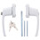 3 Pack Two- End Entry Handle Solid Thickened Crank 1