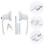 3 Pack Two- End Entry Handle Solid Thickened Crank 3