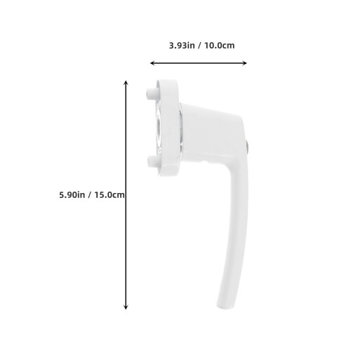 3 Pack Two- End Entry Handle Solid Thickened Crank 1