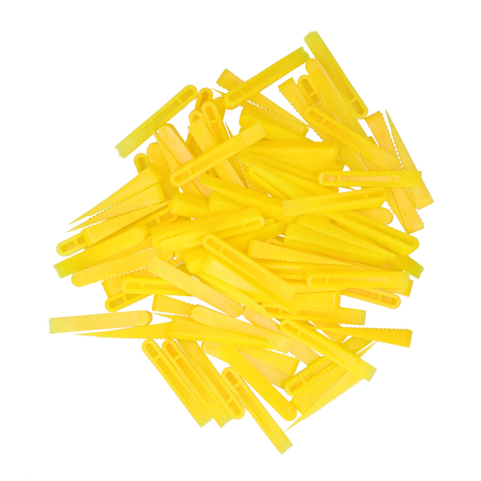 100Pcs Wedges Tile Leveling System Ceramic Tile Leveler Floor Tools 685922935984