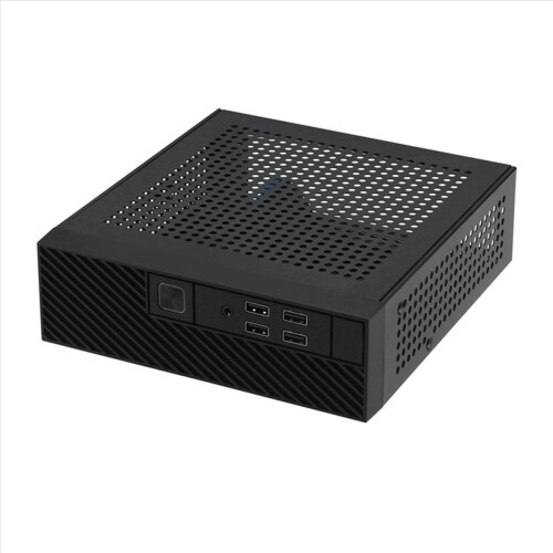 Θήκη υπολογιστή M10 Mini ITX, πλαίσιο κεντρικού υπολογιστή HTPC, περίβλημα USB2.0 ITX 2
