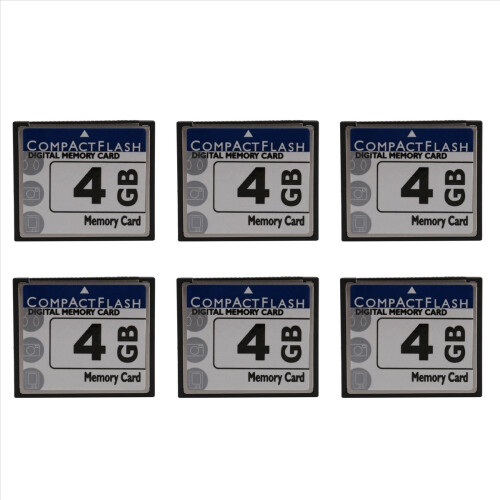 Professionelt 4GB Compact Flash-hukommelseskort (hvidt og blåt) 1