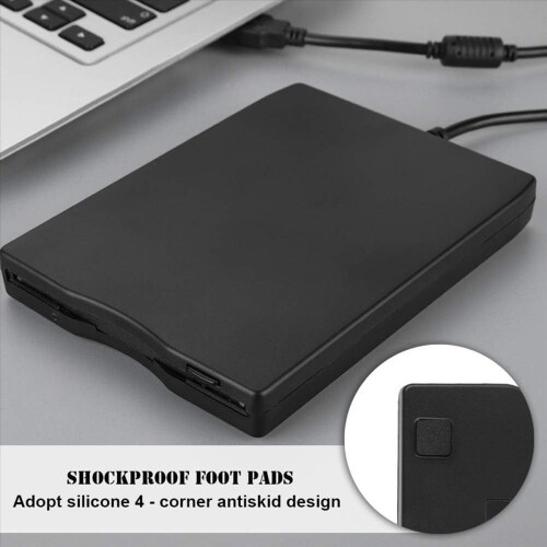 USB Floppy Disk Reader Drive 3.5In for 7 8 2000 XP Vista PC 1