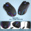 Wireless Mouse Mouse Jiggler Mouse Mover LED Rechargeable 2.4G 3