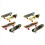 4x σανίδα δακτύλων για μίνι skateboard φορτηγού για αγόρια 1