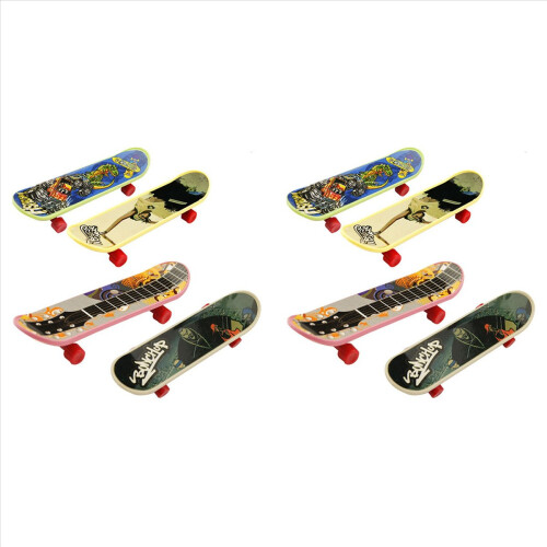 4x σανίδα δακτύλων για μίνι skateboard φορτηγού για αγόρια