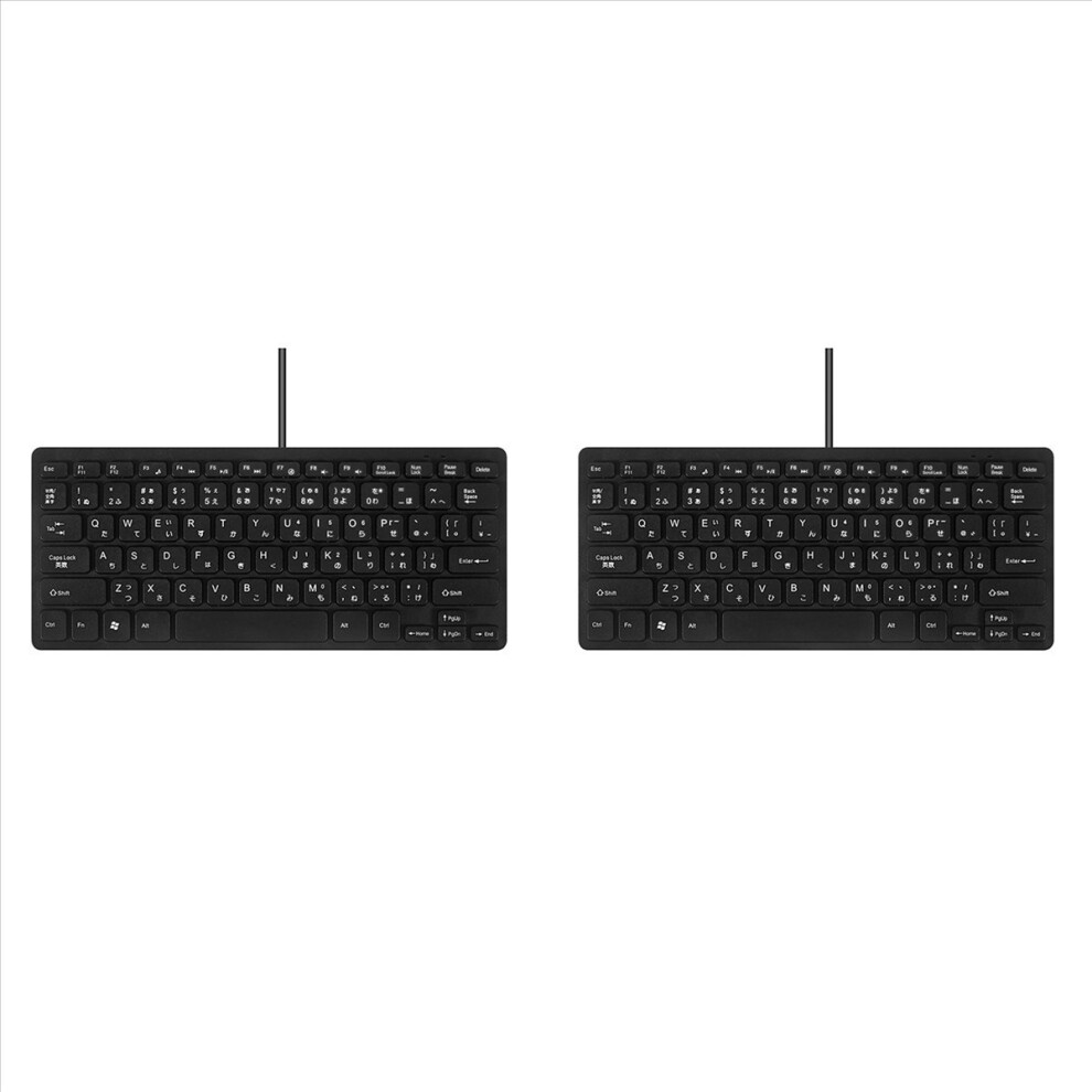 Wired Usb Japanese/English Bilingual Keyboard For Tablet/ Pc 4712746143656