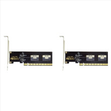PCIe 4.0 X16 till 4-portars NVMe-kompatibelt expansionskort PCI-E Gen4/3