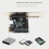 Adaptor PCI-E la placă SATA, convertor PCI Express la SATA 3.0 5