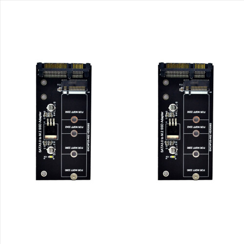 NGFF M.2 Adapter SSD M2 til SATA Udvidelseskort B-nøgleunderstøttelse 30/42 mm