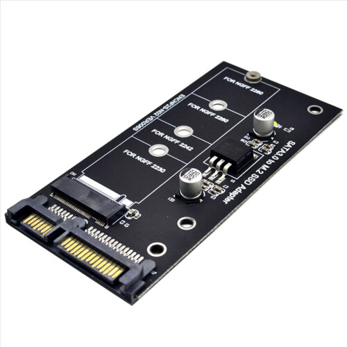 NGFF M.2 Adapter SSD M2 til SATA Udvidelseskort B-nøgleunderstøttelse 30/42 mm 1